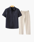 Old Money Linen Combo (Shortsleeve) VIP