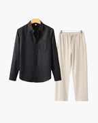 Old Money Linen Combo (Longsleeve) VIP