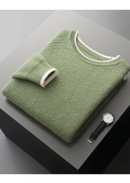 NOBA WOOL TWO TONE CREWNECK