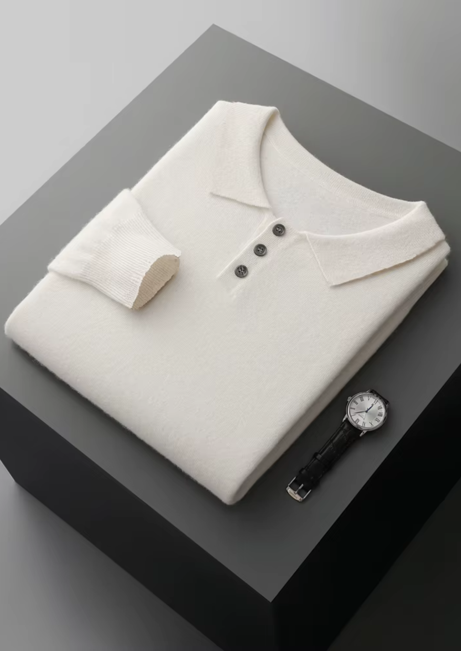 NOBA WOOL CLASSIC SWEATER POLO