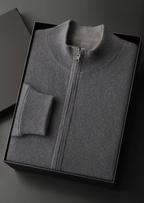 NOBA WOOL ZIP CARDIGAN