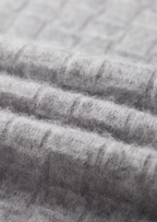 NOBA WOOL TEXTURED MOCKNECK