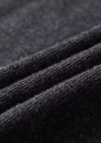 NOBA WOOL RIBBED POLO CARDIGAN