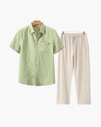 Old Money Linen Combo (Shortsleeve) VIP