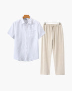 Old Money Linen Combo (Shortsleeve) VIP
