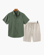 Old Money Linen Combo (Shorts) VIP
