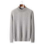 NOBA WOOL TEXTURED MOCKNECK