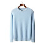 NOBA WOOL TWO TONE CREWNECK