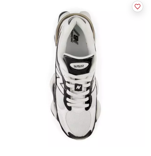 9060 White/Black Unisex