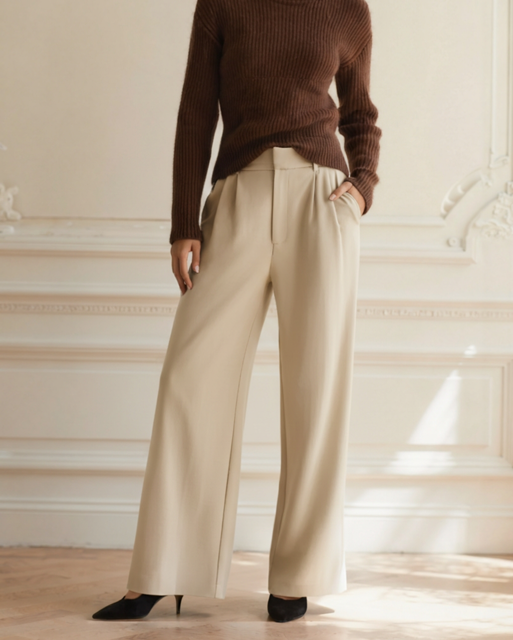 Serena Wide-Leg Trousers VIP